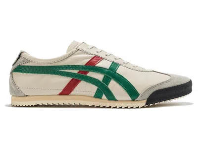 Pre-owned Onitsuka Tiger Mexico 66 Deluxe 1181a436 100 Cream Unisex Shoes Us 6.5-14 3 In White