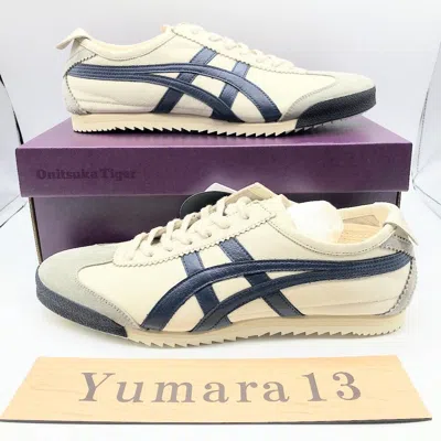 Pre-owned Onitsuka Tiger Mexico 66 Deluxe 3colors 1181a435-001 100 200 Us 4-14 In 200(birch/indigo Blue)