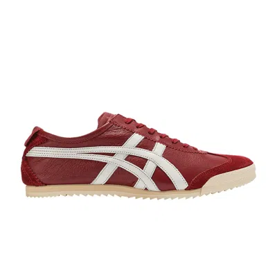 Pre-owned Onitsuka Tiger Mexico 66 Deluxe 'burgundy White' | Red | Men's Size 6.5