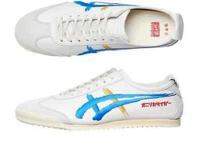 Pre-owned Onitsuka Tiger Mexico 66 Deluxe Nippon Made 1181a119.101 White/directoire Blue