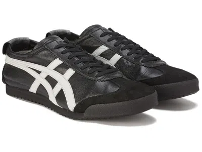 Pre-owned Onitsuka Tiger Mexico 66 Deluxe Nippon Made 1181a435 001 Black White