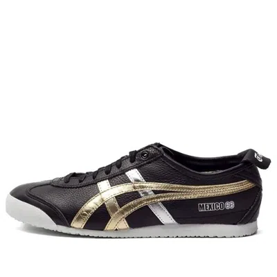 Onitsuka Tiger Mexico 66 'gold Metallic' In Black