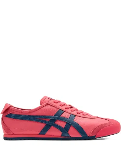 ONITSUKA TIGER MEXICO 66 "LEATHER PINK CAMEO MAKO BLUE" SNEAKERS