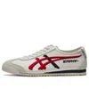 Onitsuka Tiger Mexico 66 Nm 'white Classic Red' In Gray
