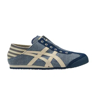 Pre-owned Onitsuka Tiger Mexico 66 Paraty 'blue Cream Chambray'
