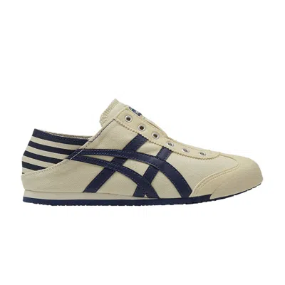 Pre-owned Onitsuka Tiger Mexico 66 Paraty 'natural Navy' In Cream