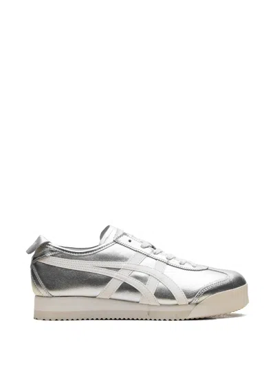 Onitsuka Tiger Mexico 66 Pf Sneakers In Silver