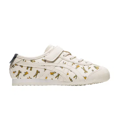 Pre-owned Onitsuka Tiger Mexico 66 Ps 'all-over Tiger Print' | Cream | Kid's Size 1