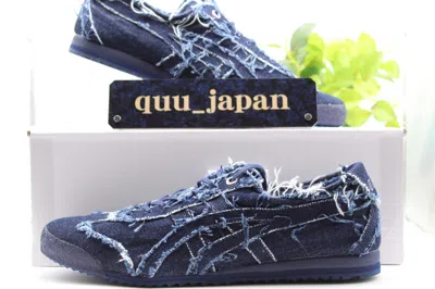 Pre-owned Onitsuka Tiger Mexico 66 Sd 1183c310 Denim 2-colors Black Peacoat Unisex Us4-14 In 1183c310.401(peacoat/peacoat)
