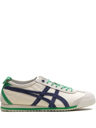 Onitsuka Tiger Mexico 66 Sd "birch Peacoat/green" Sneakers In Neutrals