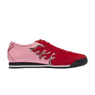 Pre-owned Onitsuka Tiger Mexico 66 Sd 'flame Fiery Red Blossom Pink' | Women's Size 7