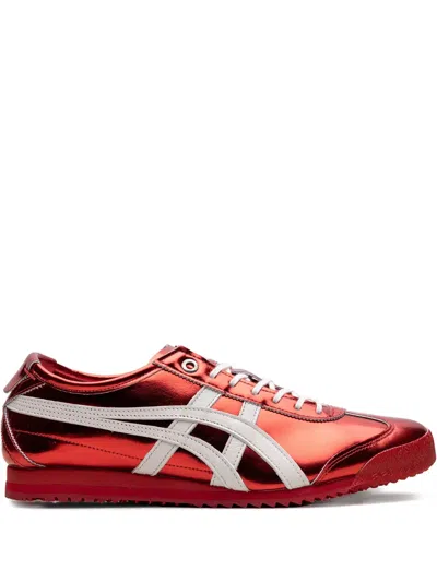 Onitsuka Tiger Mexico 66 Sd "metallic Series In Red