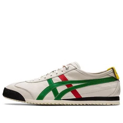 Onitsuka Tiger Mexico 66 Sd 'white Green Red' In Neutral
