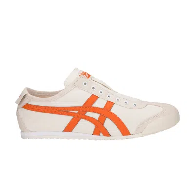 Pre-owned Onitsuka Tiger Mexico 66 Slip-on 'birch Orange' In Cream