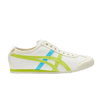 Pre-owned Onitsuka Tiger Mexico 66 Slip-on 'cream Neon Lime'