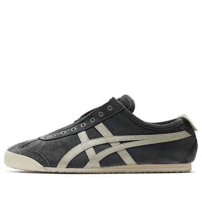 Onitsuka Tiger Mexico 66 Slip-on  'graphite Grey Olive Grey' In Blue
