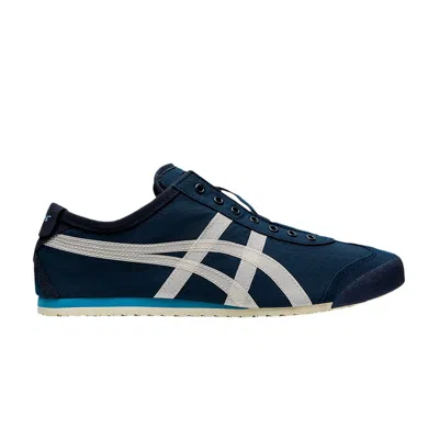 Pre-owned Onitsuka Tiger Mexico 66 Slip-on 'iron Navy' In Blue