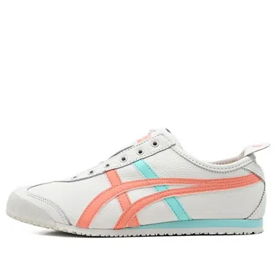 Onitsuka Tiger Mexico 66 Slip-on  'white Aqua Orange' In Neutral