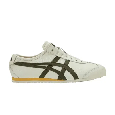 Pre-owned Onitsuka Tiger Mexico 66 Slip-on 'white Dark Green'