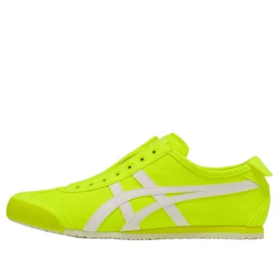 Onitsuka Tiger Mexico 66 Slip-on 'safety Yellow White' In Green