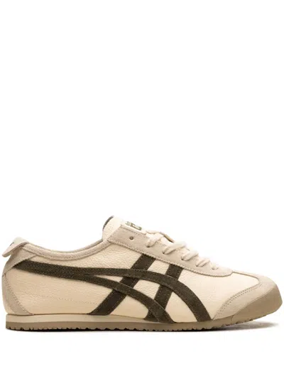 Onitsuka Tiger Mexico 66 Vin "beige/green" Sneakers In Neutrals