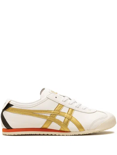Onitsuka Tiger Mexico 66 "white/gold" Sneakers