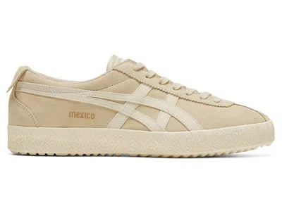 Pre-owned Onitsuka Tiger Mexico Delegation 1183b954 Vanilla/cream Pine Green Black/white
