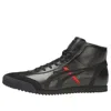 Onitsuka Tiger Mexico Mid Runner Dx 'black Leather'