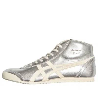 Onitsuka Tiger Mexico Mid Runner 'silver Cream' In Multi