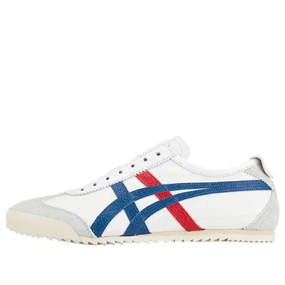 Onitsuka Tiger Mexico Slip-on Deluxe 'white Blue Red'