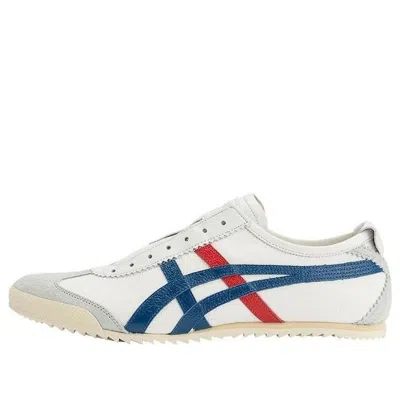 Onitsuka Tiger Mexico Slip-on Deluxe 'white Blue Red'