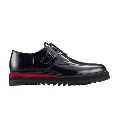 Pre-owned Onitsuka Tiger Monk-s 'black Classic Red'