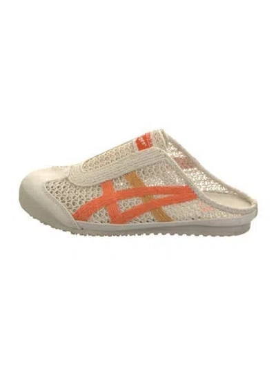 Pre-owned Onitsuka Tiger Mules In Neutrals/orange