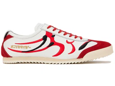 Pre-owned Onitsuka Tiger Nippon Made Mexico 66 Deluxe 1181a370 Unisex 2-colors Us6.5-14 In 1181a370.100(white/classic Red)