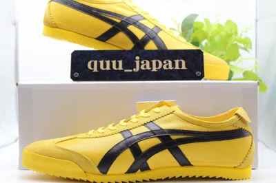 Pre-owned Onitsuka Tiger Nippon Made Mexico 66 Deluxe 1181a436 Unisex 3-colors Us6.5-14 In 1181a436.750(tai-chi Yellow/black)