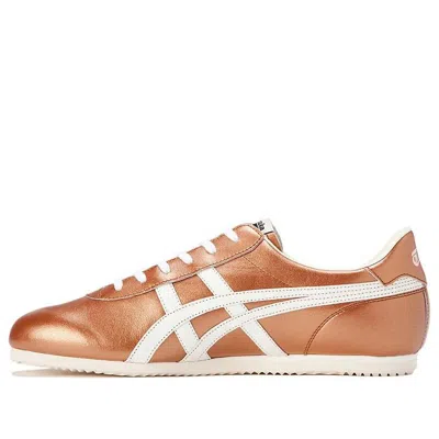 Onitsuka Tiger Nippon Made Tai-chi Nm Shoes 'pure Bronze White' In Brown