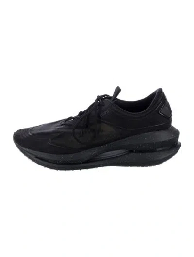 Pre-owned Onitsuka Tiger Nylon Athletic Sneakers In Black