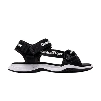 Pre-owned Onitsuka Tiger Ohbori Strap 'black White'