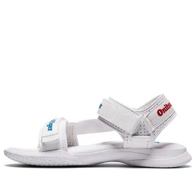 Onitsuka Tiger Ohbori Strap Sandals 'white Blue Red'