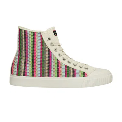 Pre-owned Onitsuka Tiger Ok Basketball Mid 'sakiori' In White