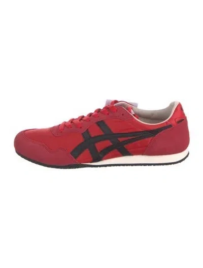Pre-owned Onitsuka Tiger Printed Sneakers In Red