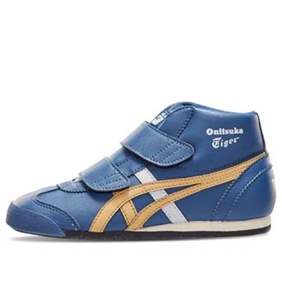 Onitsuka Tiger (ps)  Mexico Mid Runner 'blue Yellow White'