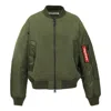 Onitsuka Tiger Quilted Bomber Jacket 'green'