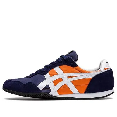Onitsuka Tiger Serrano 'peacoat White Orange' In Blue