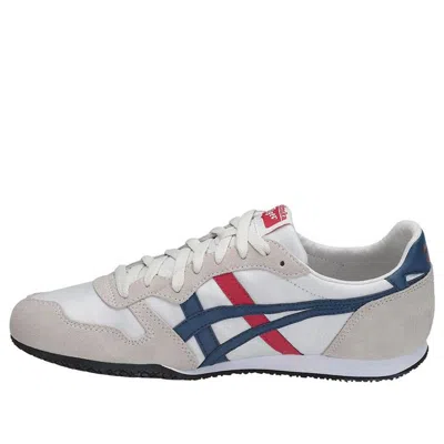 Onitsuka Tiger Serrano 'white Grey Dark Blue' In Gray