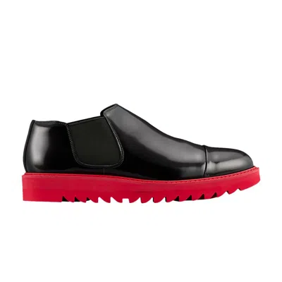 Pre-owned Onitsuka Tiger Side Gore Boot Low 'black Classic Red'