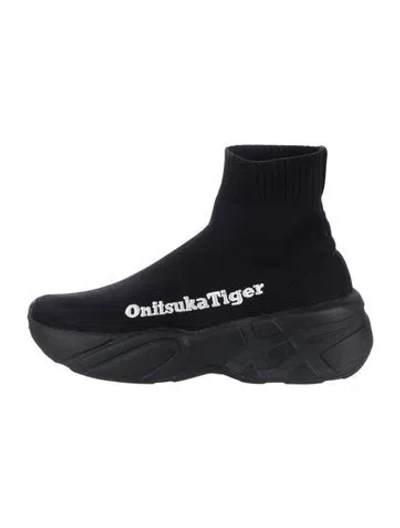 Pre-owned Onitsuka Tiger Sock Boots In Black