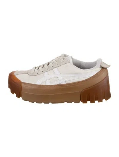 Pre-owned Onitsuka Tiger Suede Athletic Sneakers In Multicolor