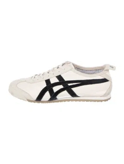 Pre-owned Onitsuka Tiger Suede Sneakers In Black