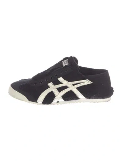 Pre-owned Onitsuka Tiger Suede Sneakers In Blue